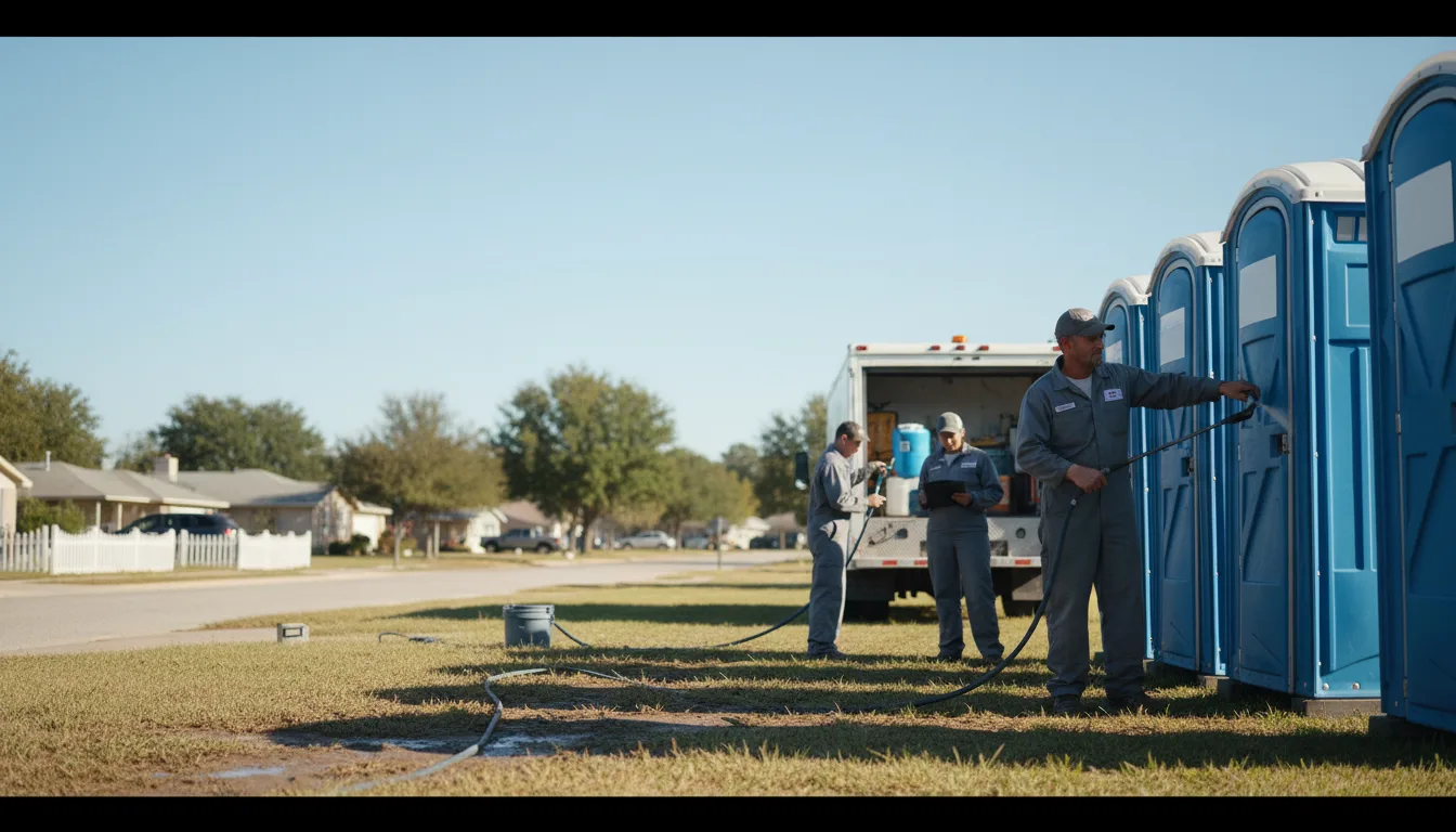 Long-Term Portable Toilet Rental in Krotz Springs, LA near me